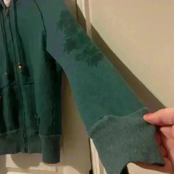 Y2K Vintage Sugar Skull Ed Hardy Style Juniors Scrapbook Jacket size small - Picture 4 of 9